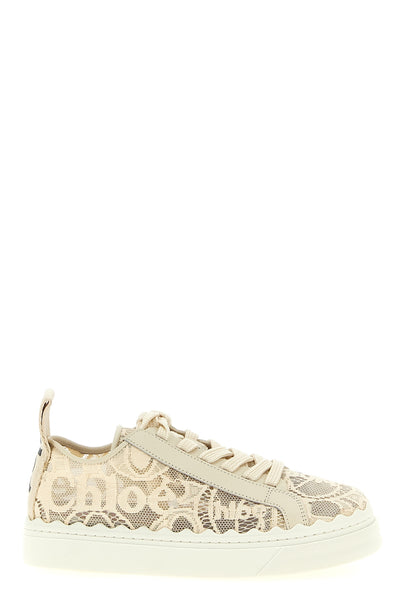 chloé lauren low-top lace