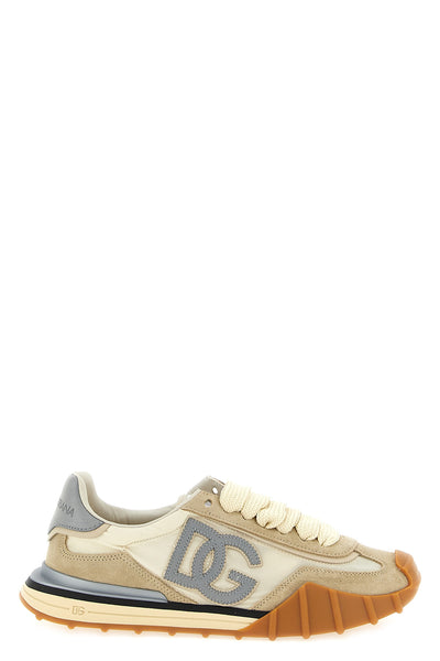 dg athletic suede and canvas sneakers