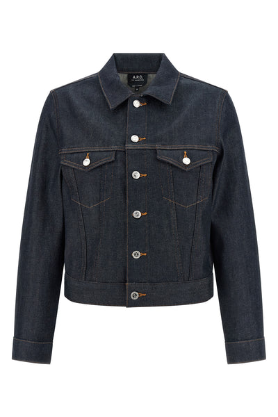 dion jacket in japanese raw denim