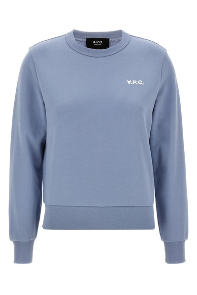 boxy petit vpc sweatshirt in brushed cotton