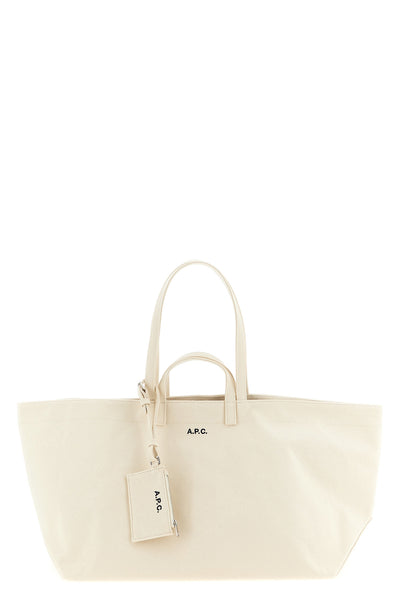 large le drummer toile cotton canvas shopping bag