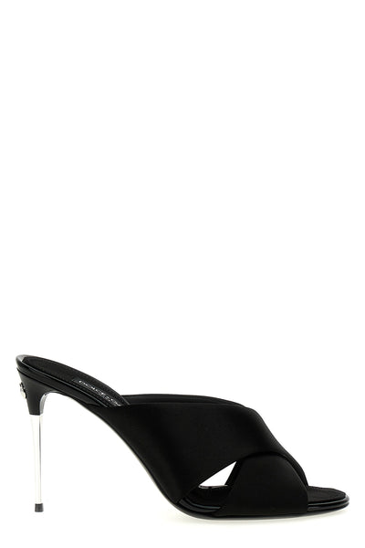 satin sandal
