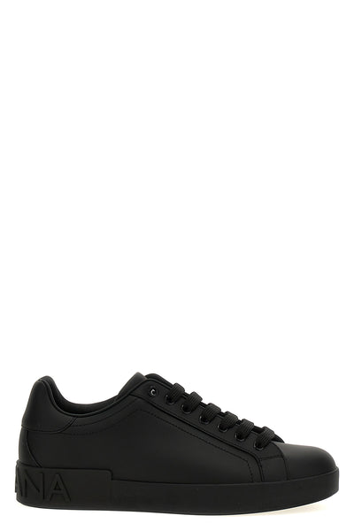 portofino leather sneakers