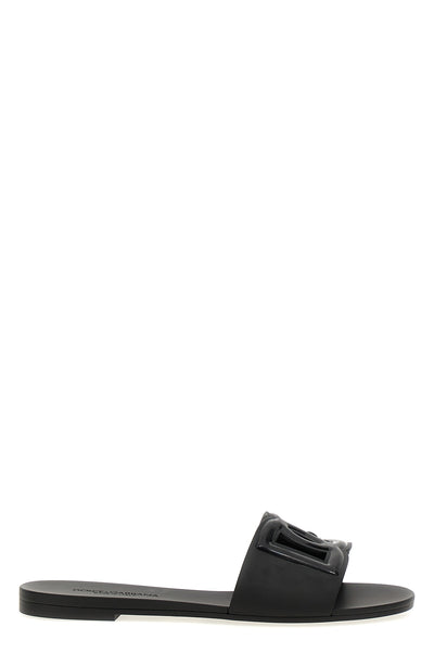 calfskin leather slide