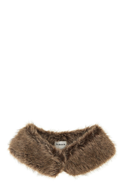 faux fur collar