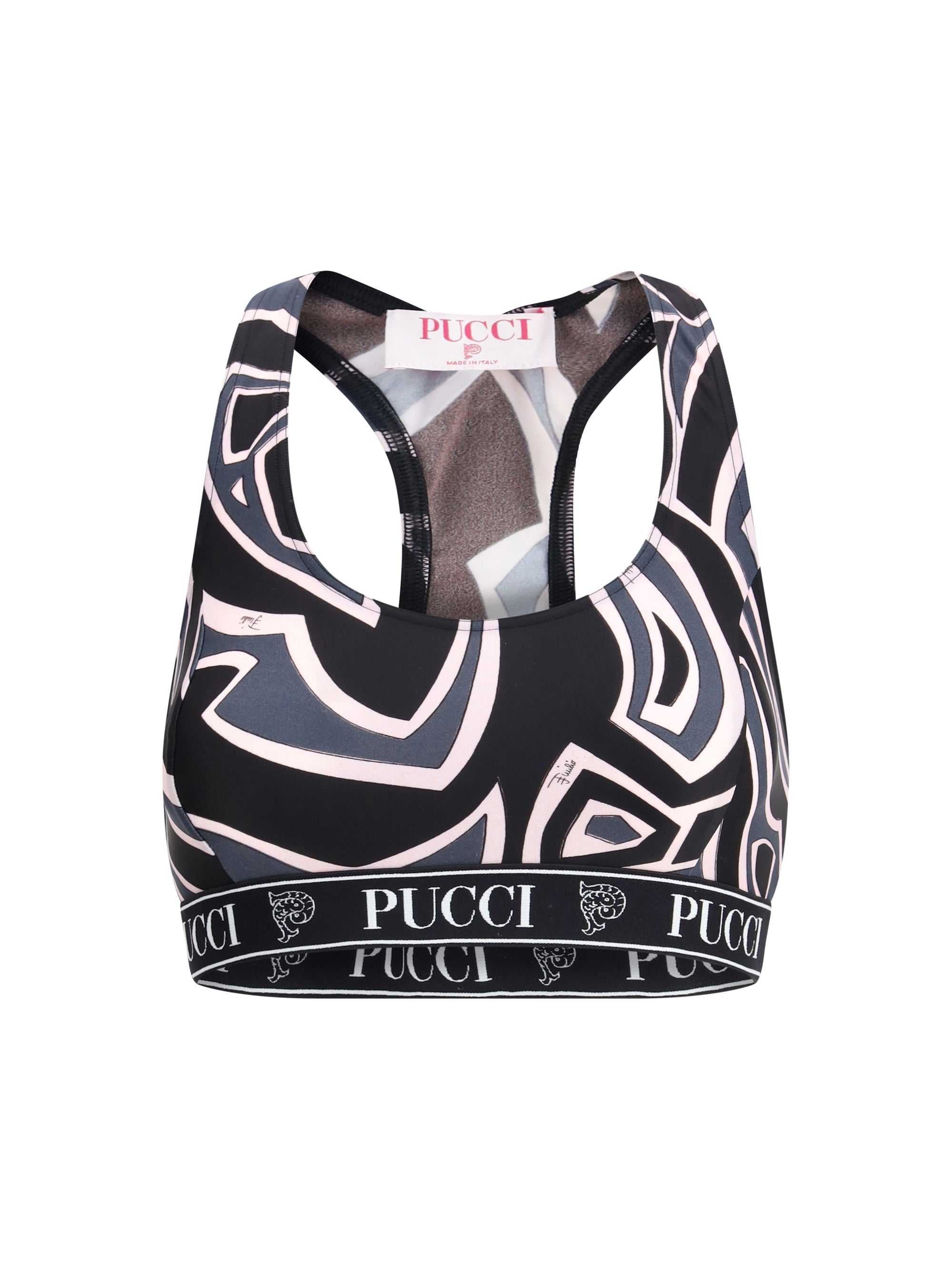 PUCCI M sports bra in lycra
