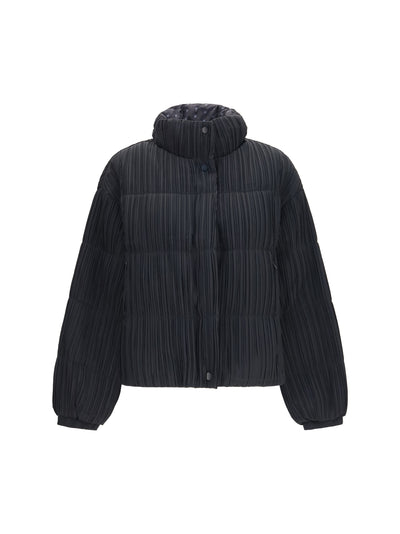 reversible high-neck puffer jacket