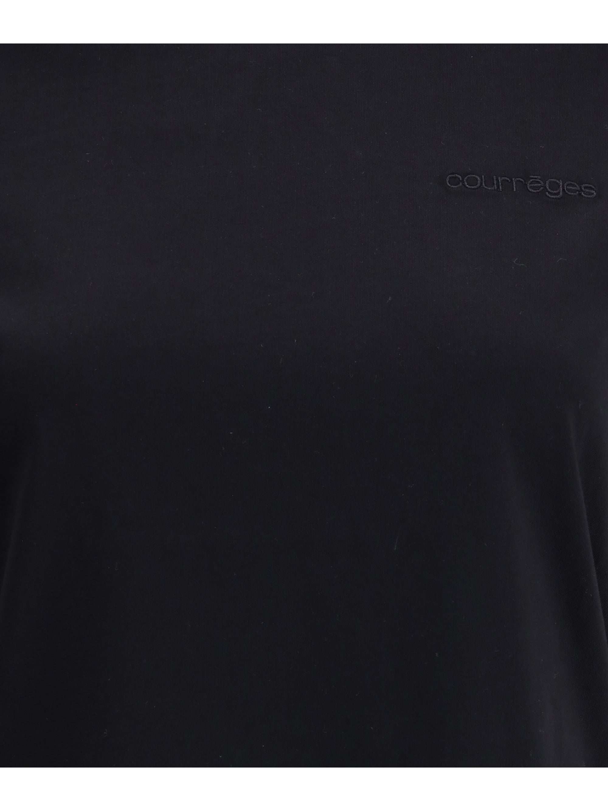 COURRÈGES M embroidered logo t-shirt