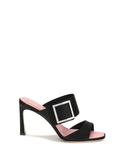 trompette mules sandals