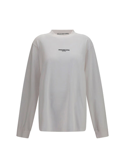 long-sleeve logo t-shirt