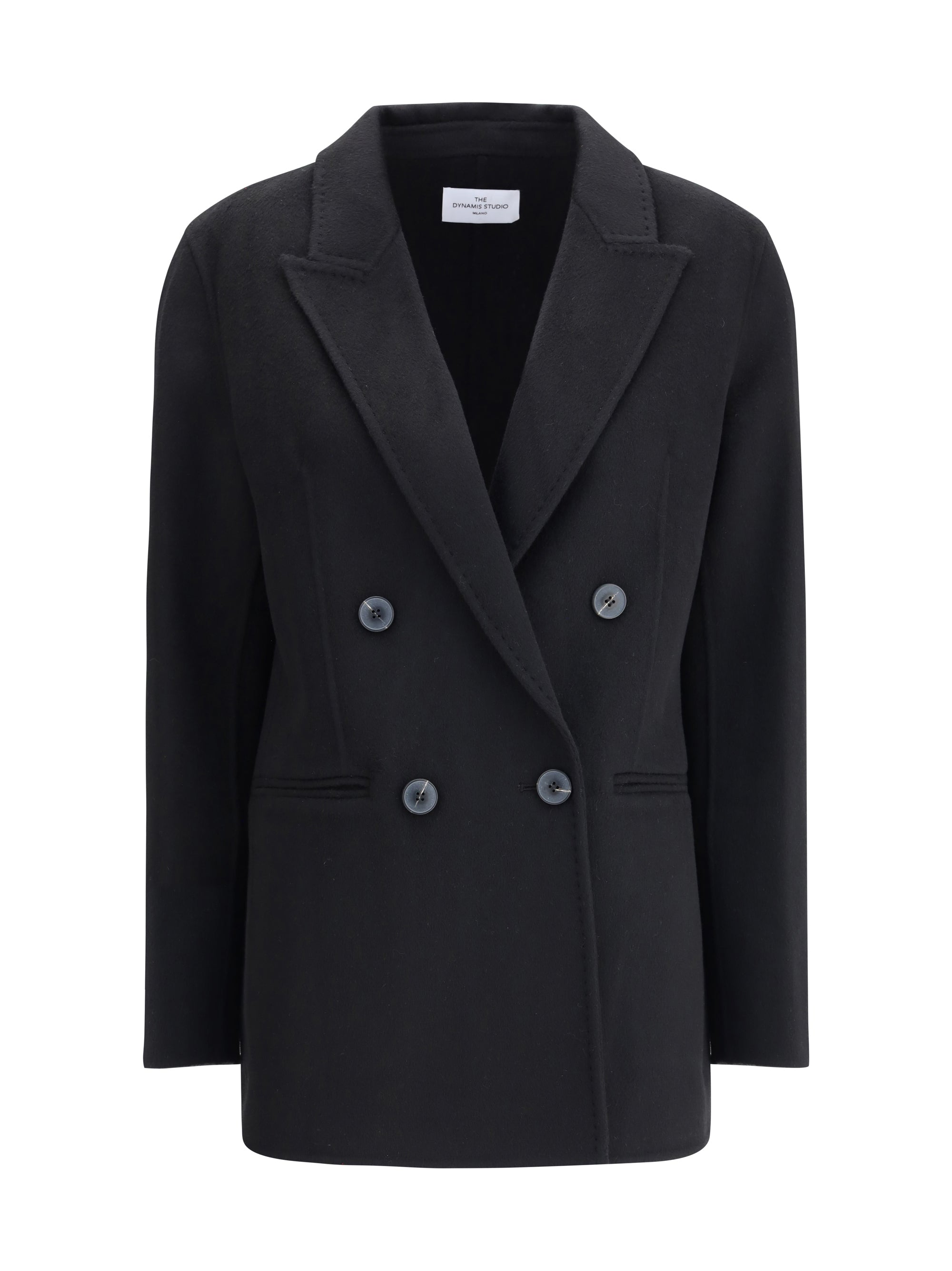 DYNAMIS STUDIO 44 wool blazer coat
