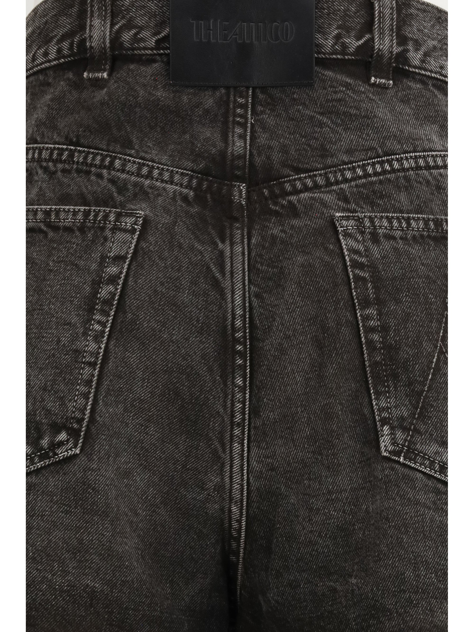 THE ATTICO 25 jeans cut‑out