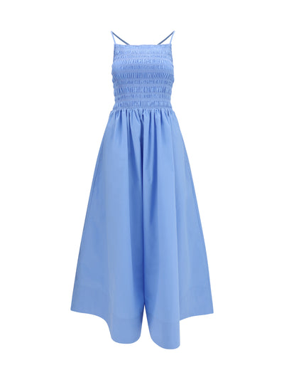 poplin maxi dress