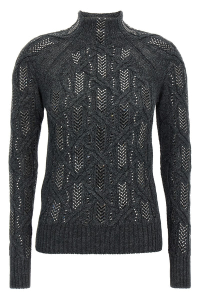 virgin wool blend sweater