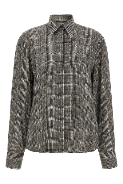 the ermanno scervino shirt reinterprets the codes of classic tailoring through a