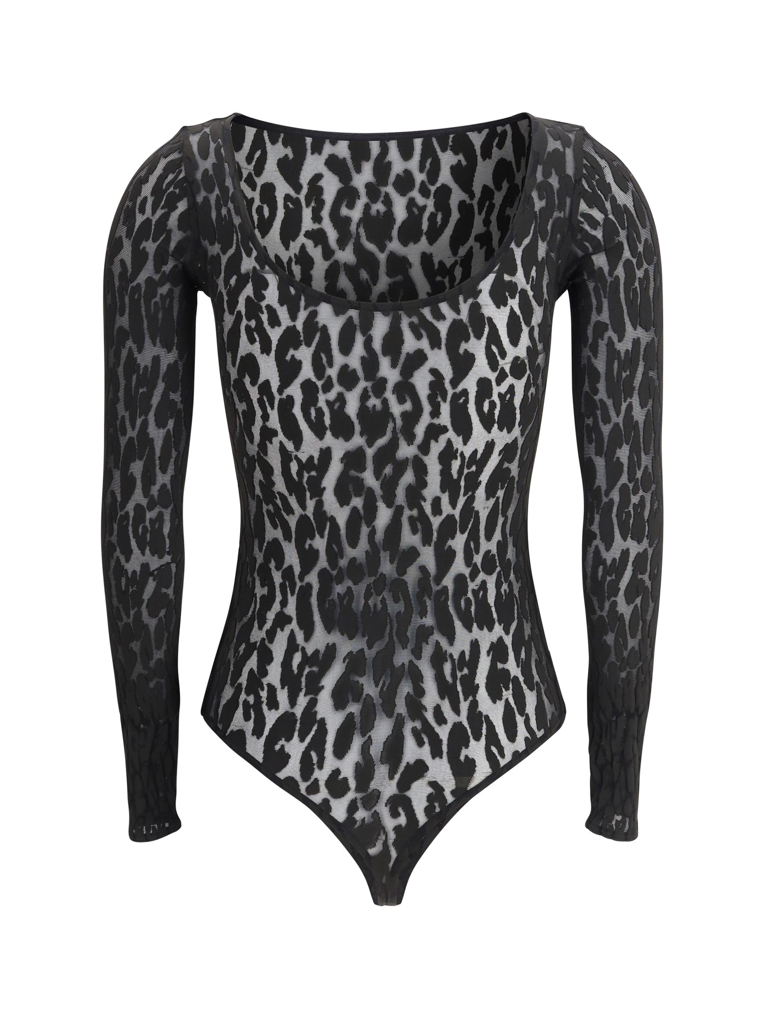 WOLFORD M leo string body with animalier patterns