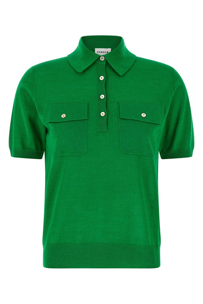 linfa26 polo shirt in wool