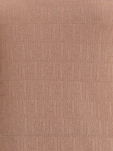 FENDI 40 ff pattern midi dress