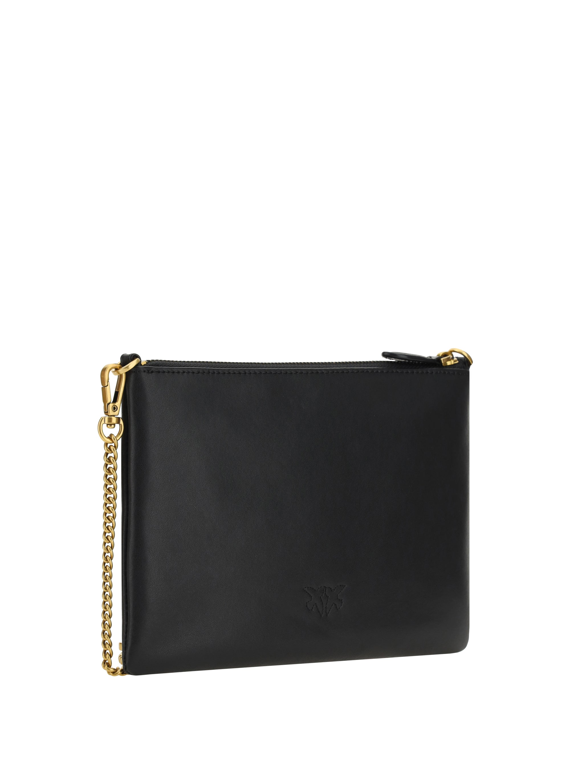 PINKO OS leather shoulder bag