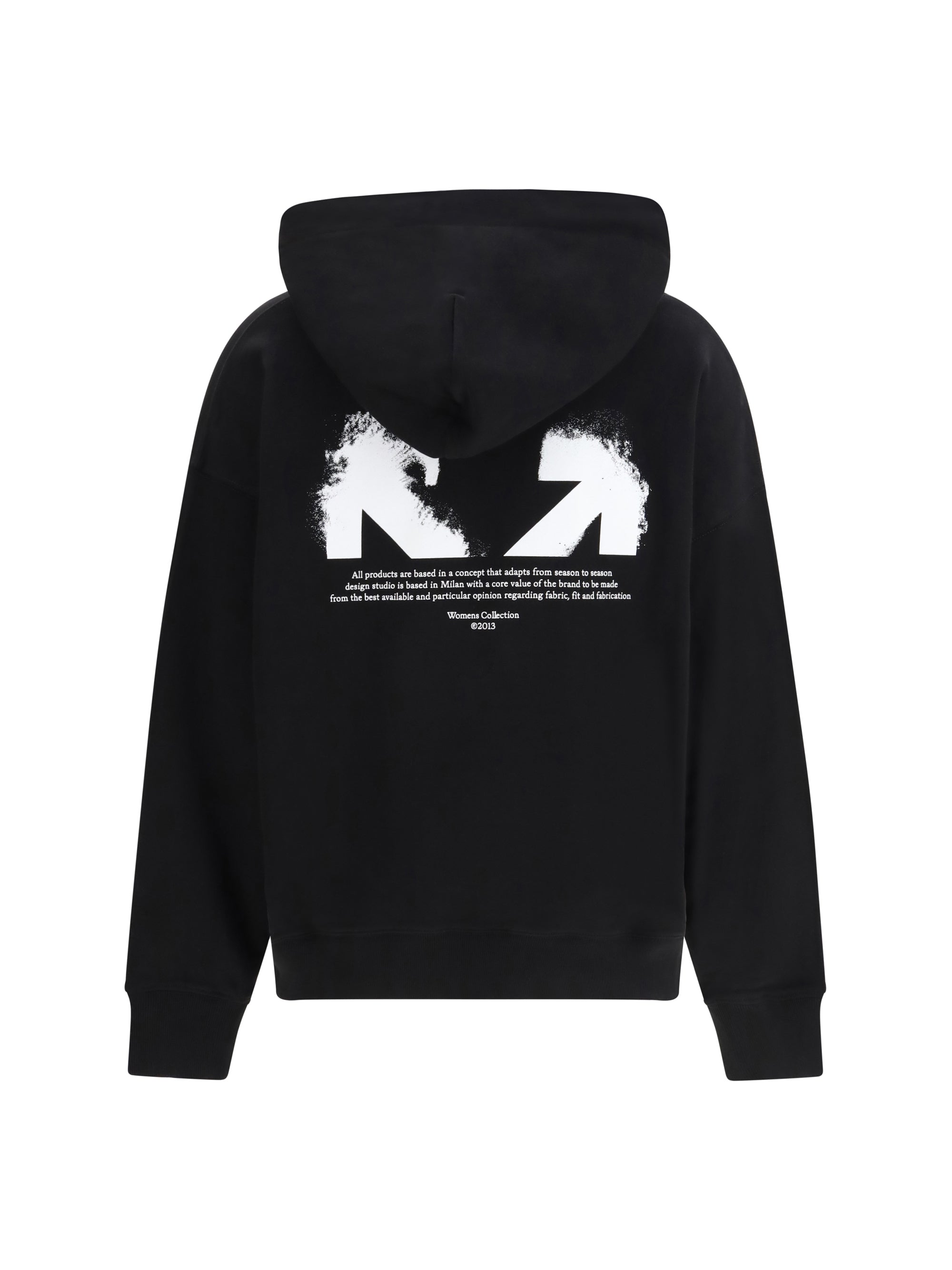 OFF-WHITE M half arrow hoodie