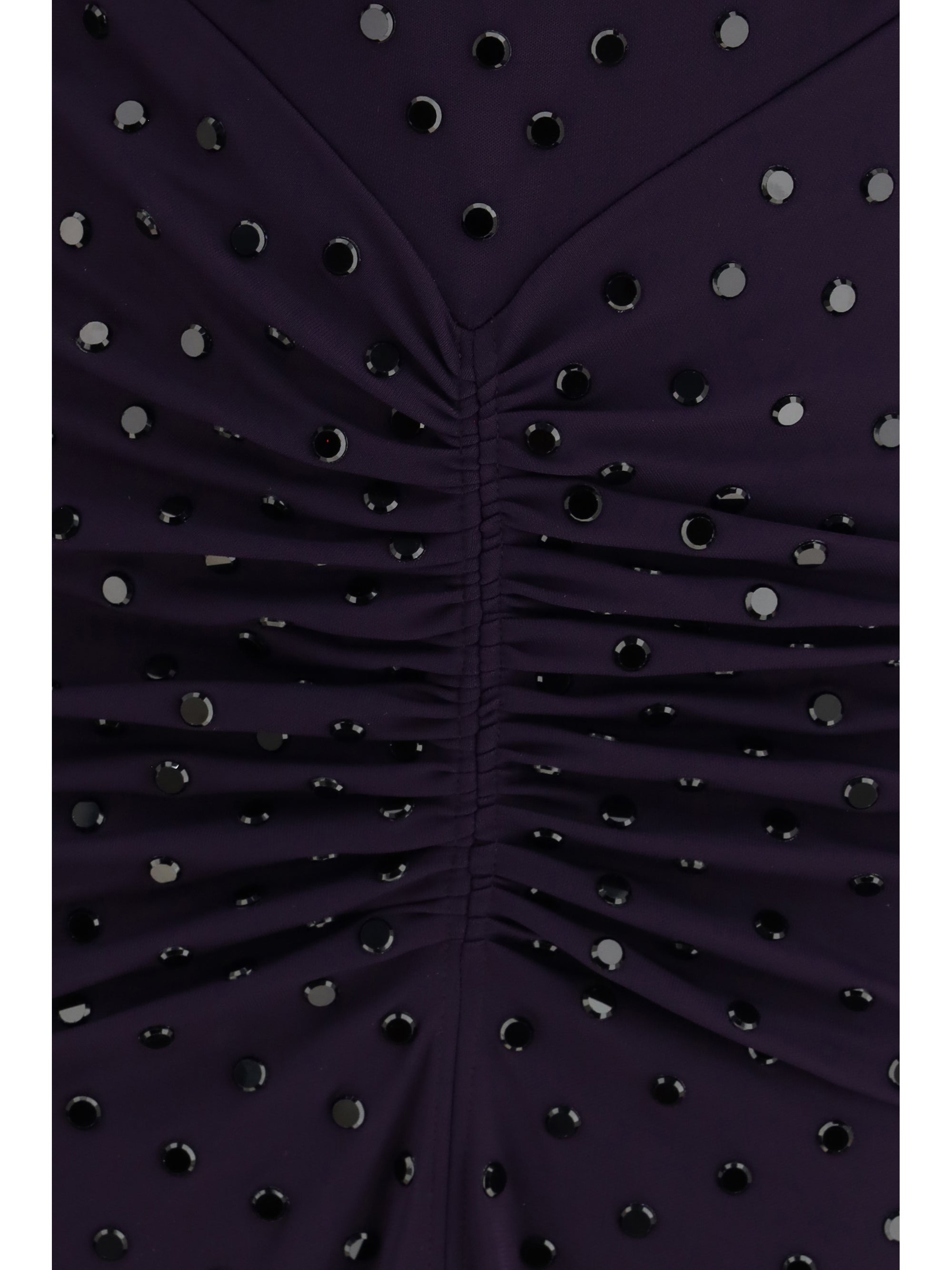 ALAIA 36 draped jersey maxi dress