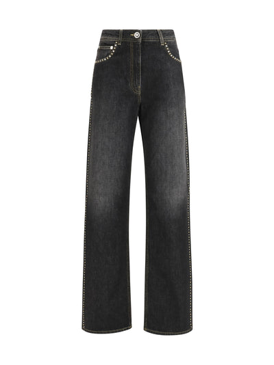 straight jeans with studs