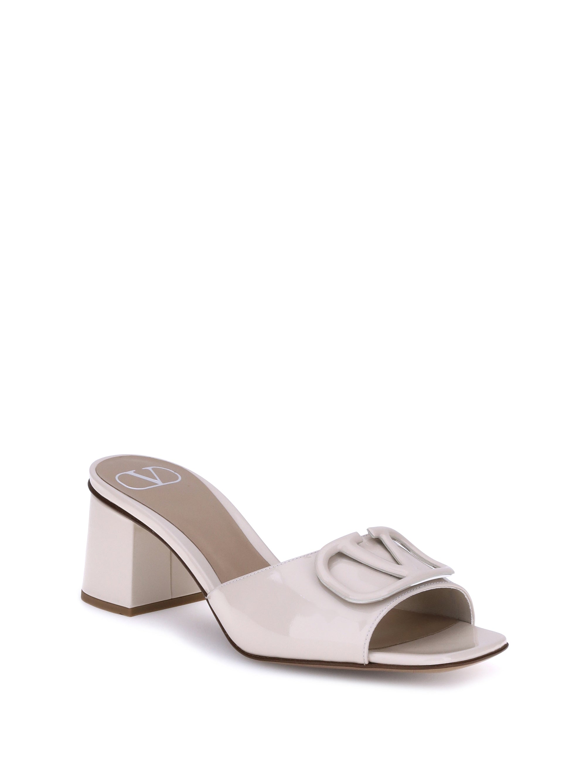 VALENTINO GARAVANI 36 vlogo slide sandals