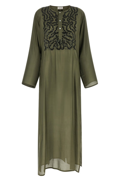 long sunset dress in light silk