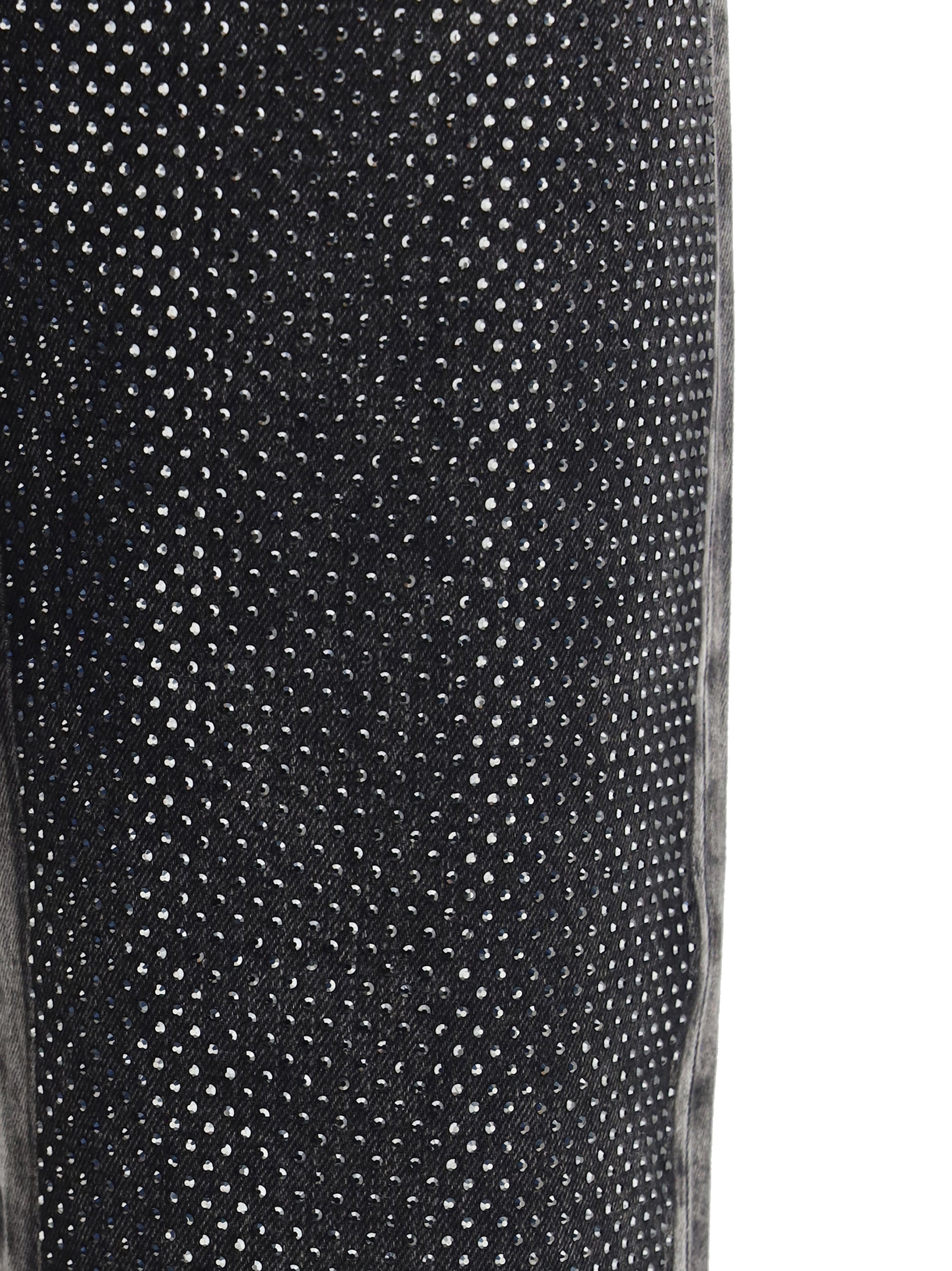 PINKO 25 five-pocket jeans with mini studs