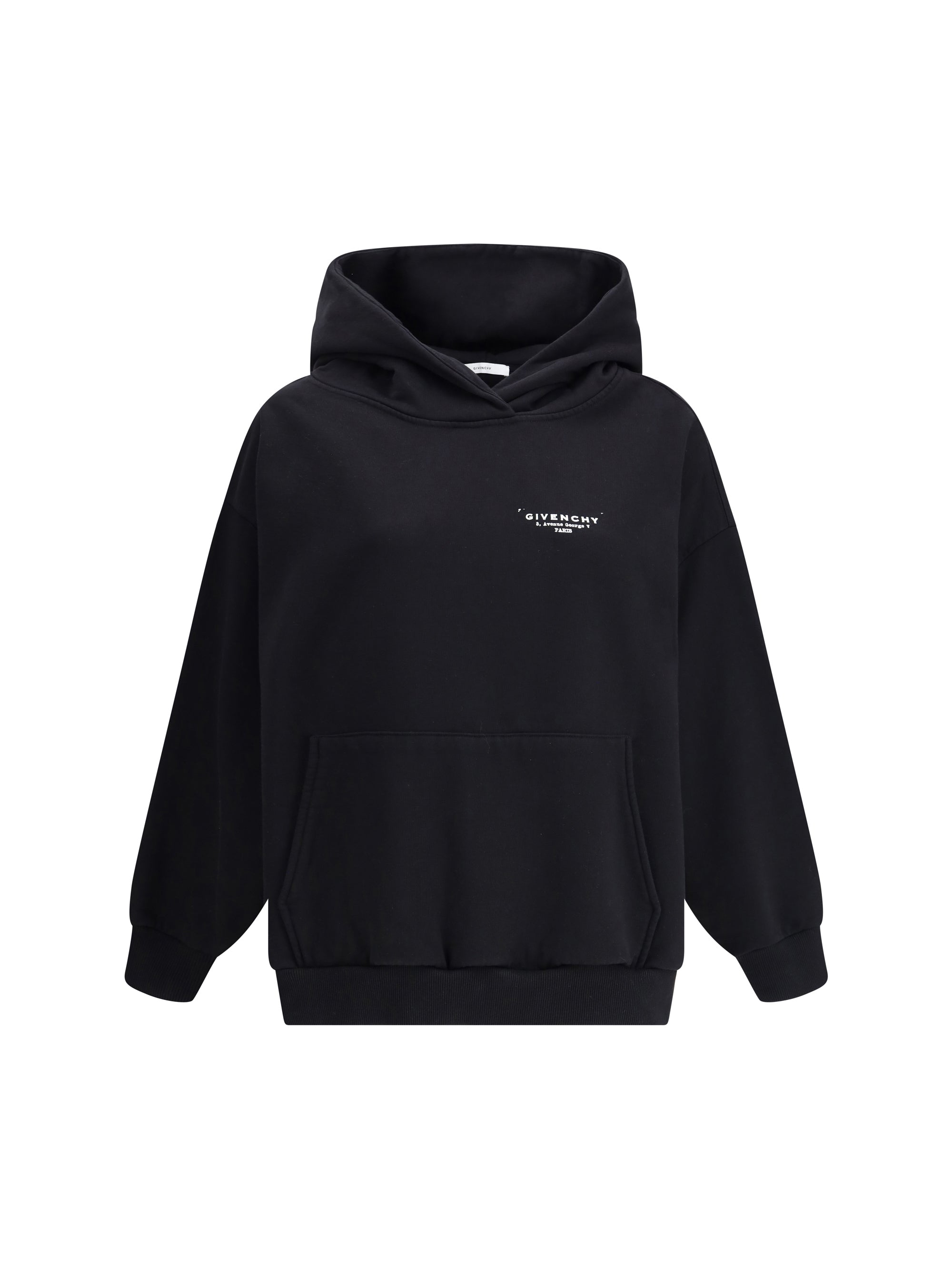 GIVENCHY L black hoodie in cotton