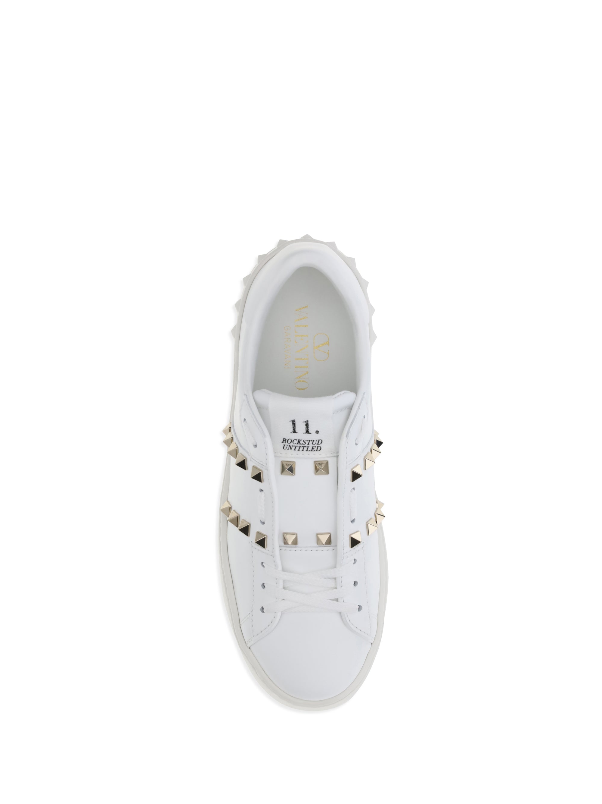 VALENTINO GARAVANI 38 rockstud untitled flatform sneakers