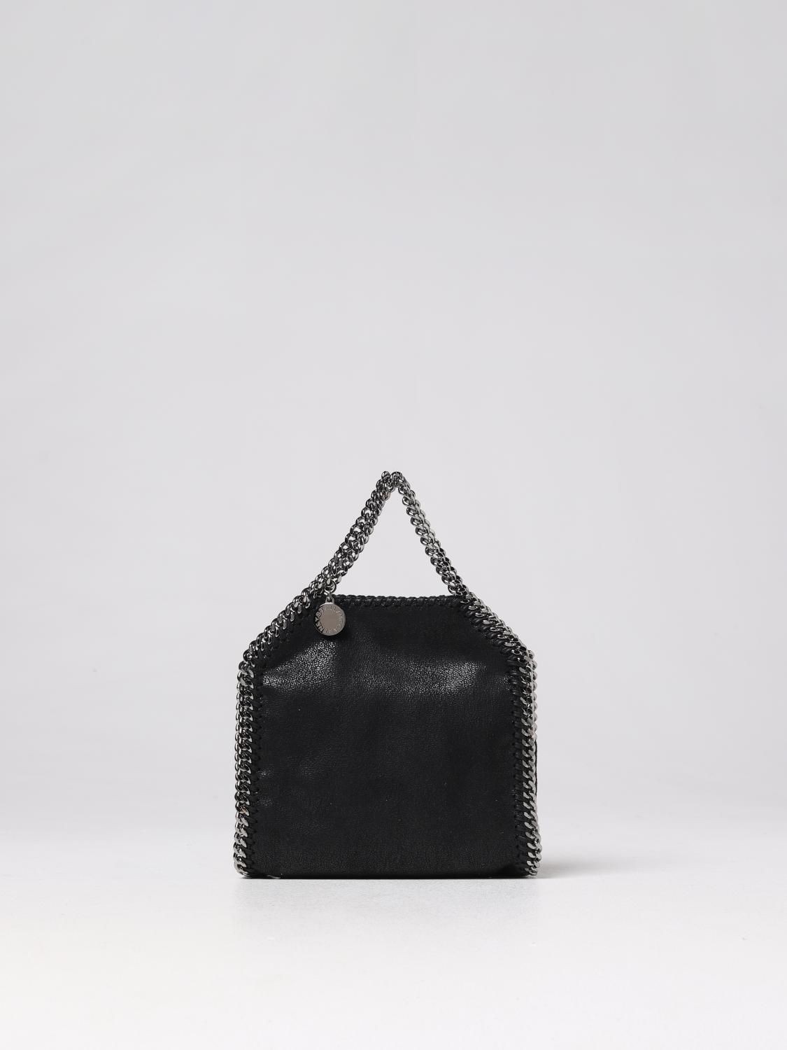 STELLA MCCARTNEY OS falabella micro tote bag in tumbled synthetic leather