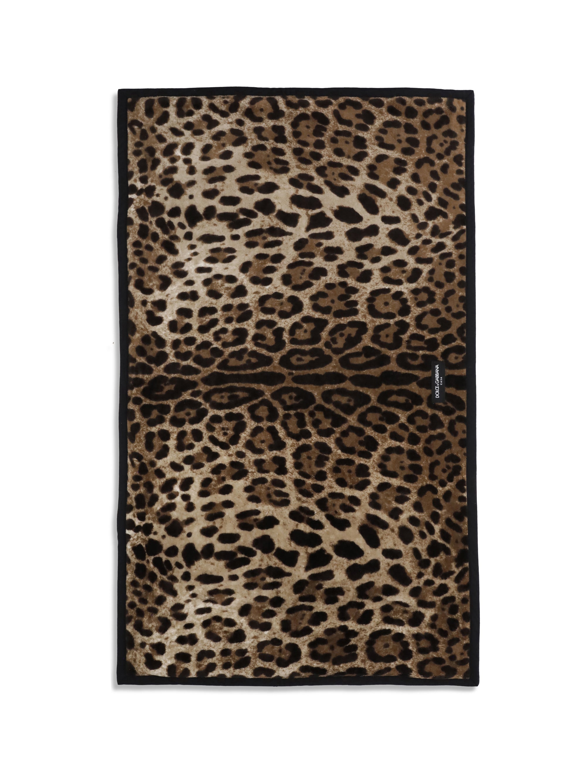 DOLCE & GABBANA OS cotton terry bath mat