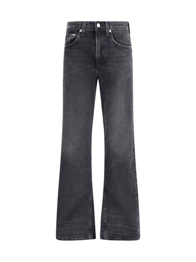 mid-rise kick boot jeans
