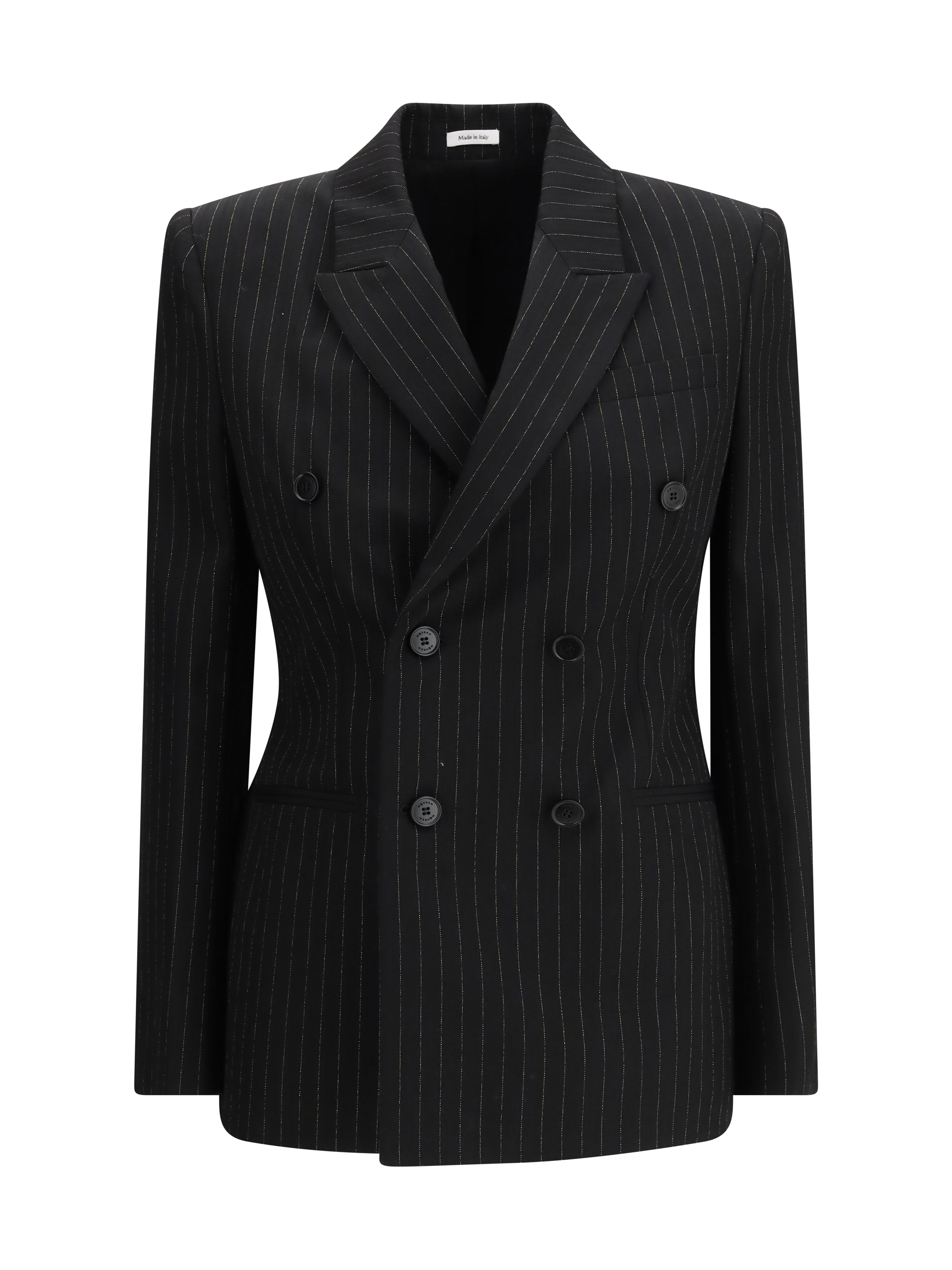 ALEXANDER MCQUEEN 40 pinstriped double-breasted jacket