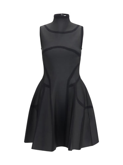 anatomy-line mini dress