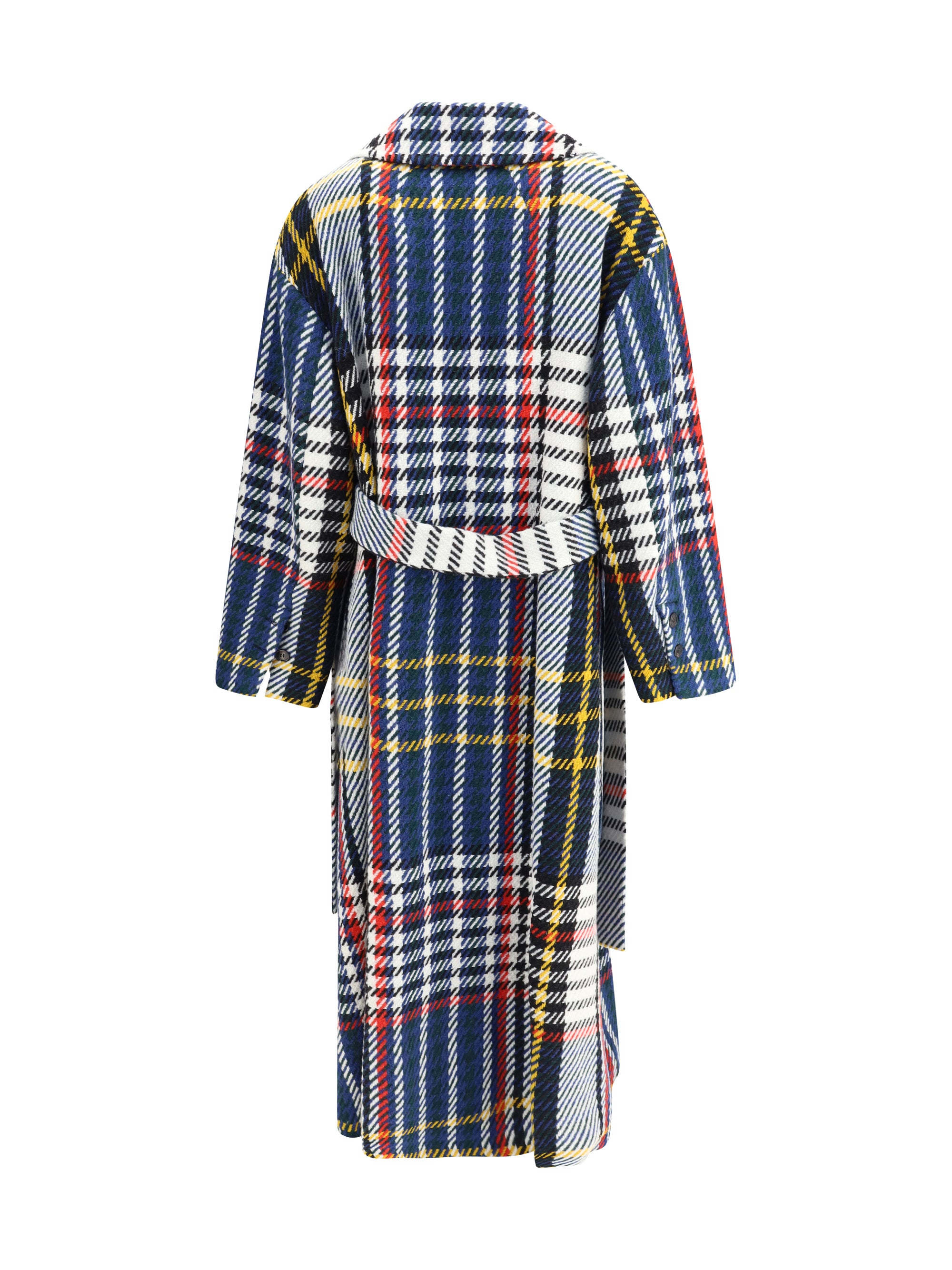 SARA ROKA 42 check long coat