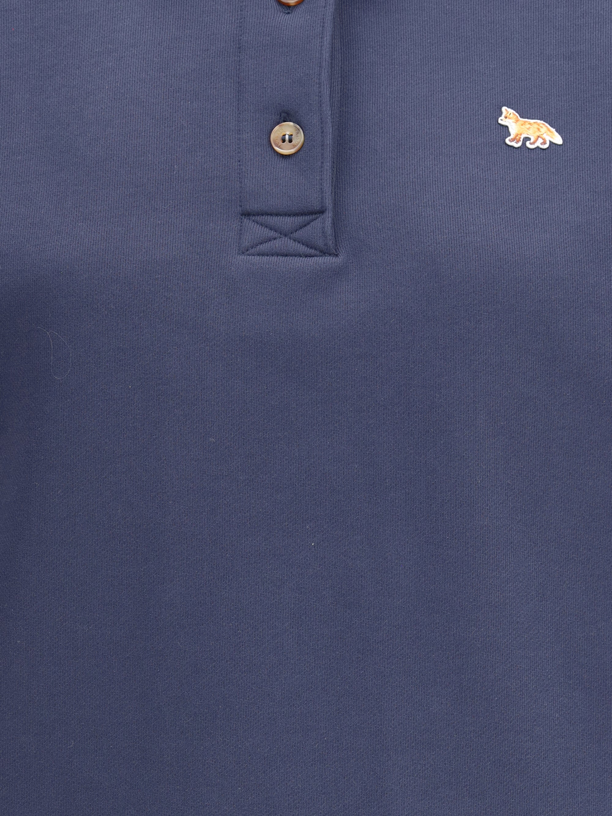 MAISON KITSUNÉ L baby fox polo sweatshirt