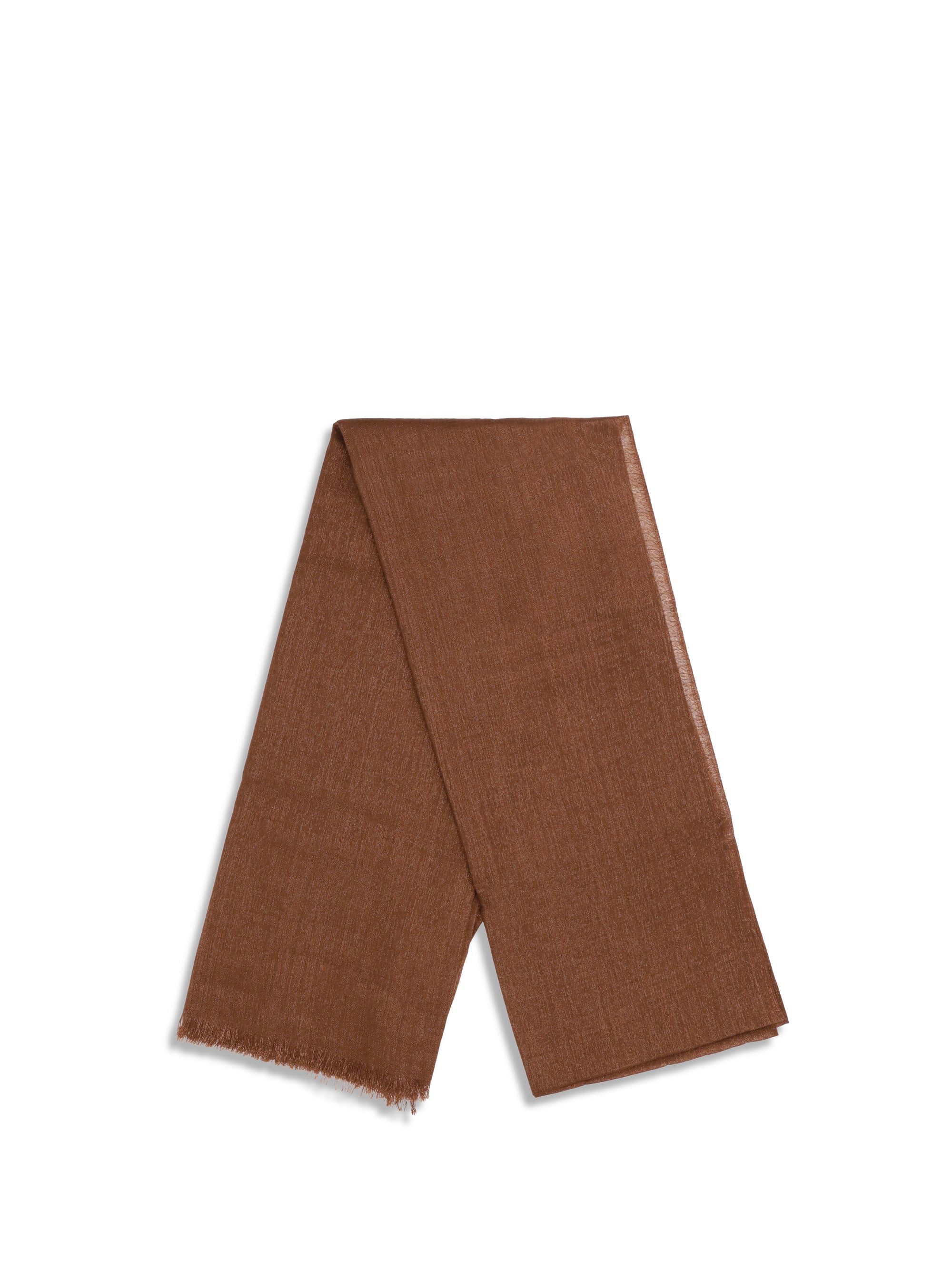 BRUNELLO CUCINELLI OS silk and cashmere scarf