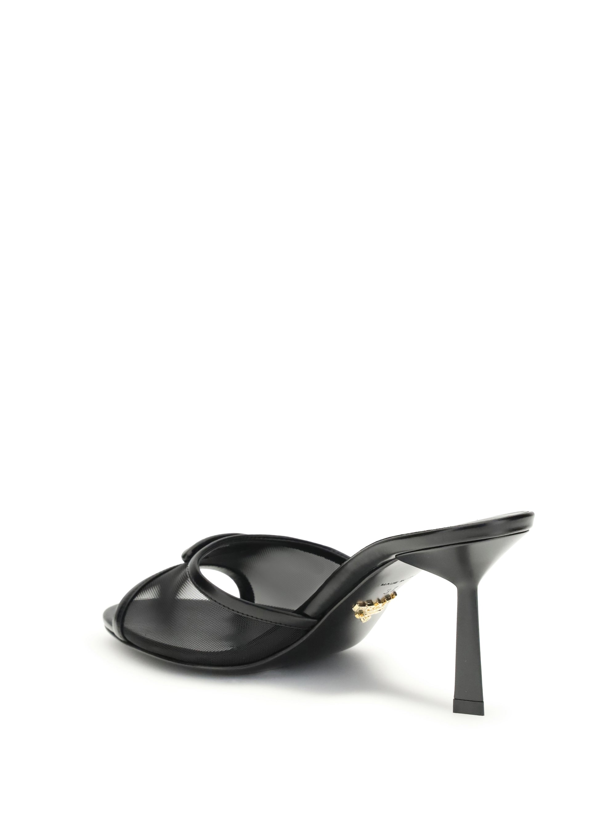 PRADA 36 mesh slipper sandals