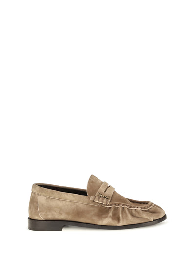 le loafer suede loafers