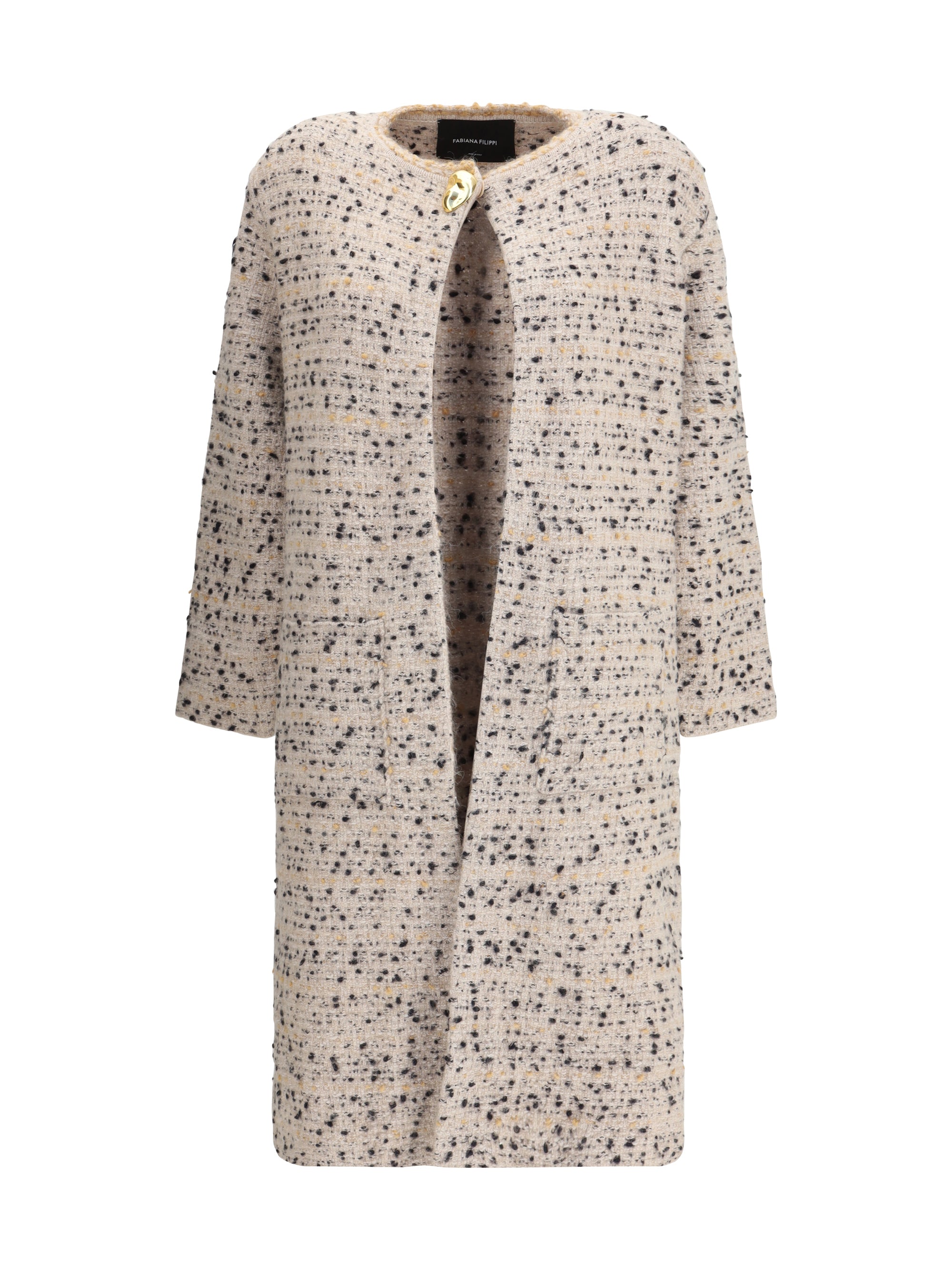 FABIANA FILIPPI 42 long knit jacket