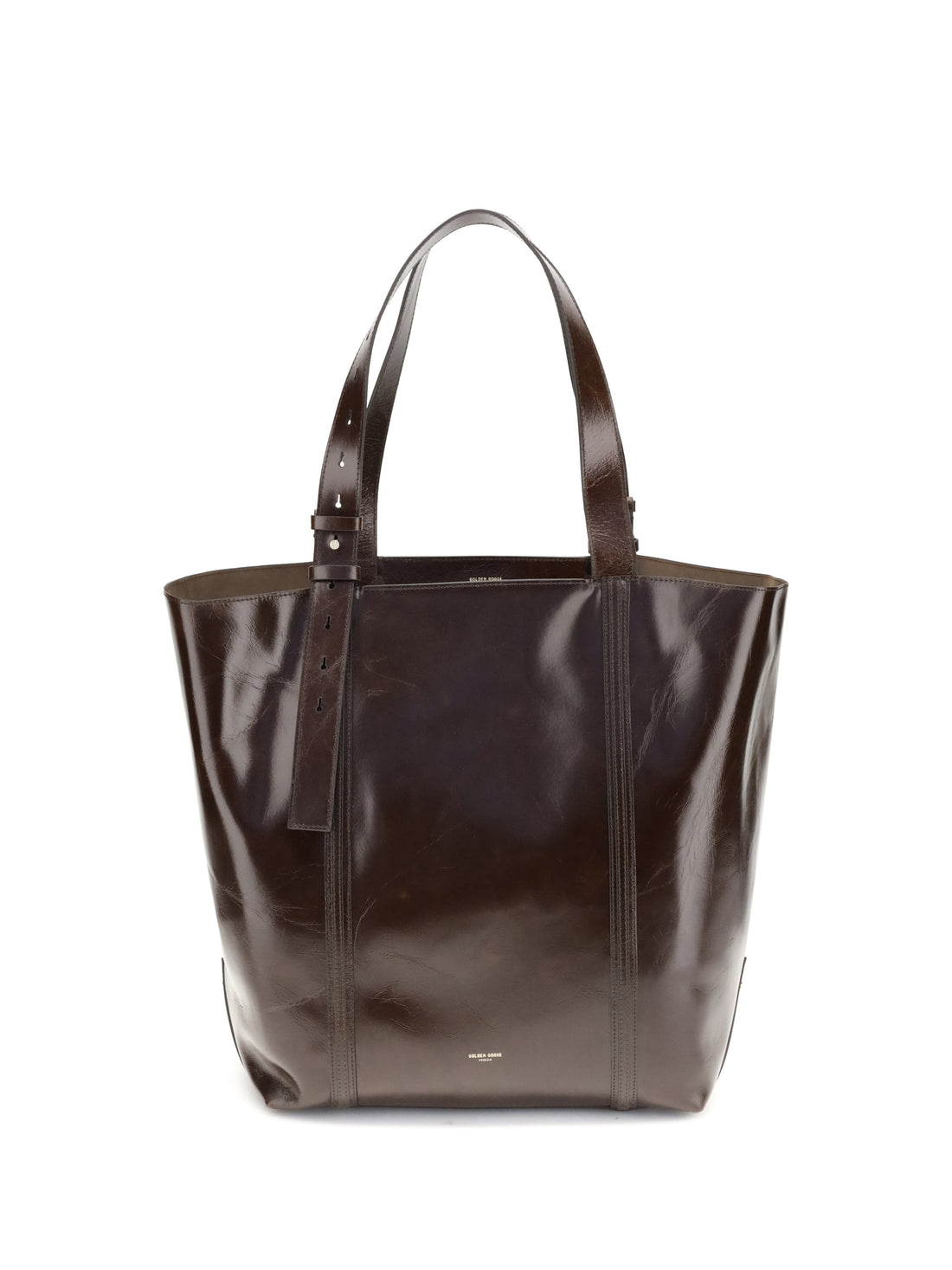 GOLDEN GOOSE OS leather tote bag