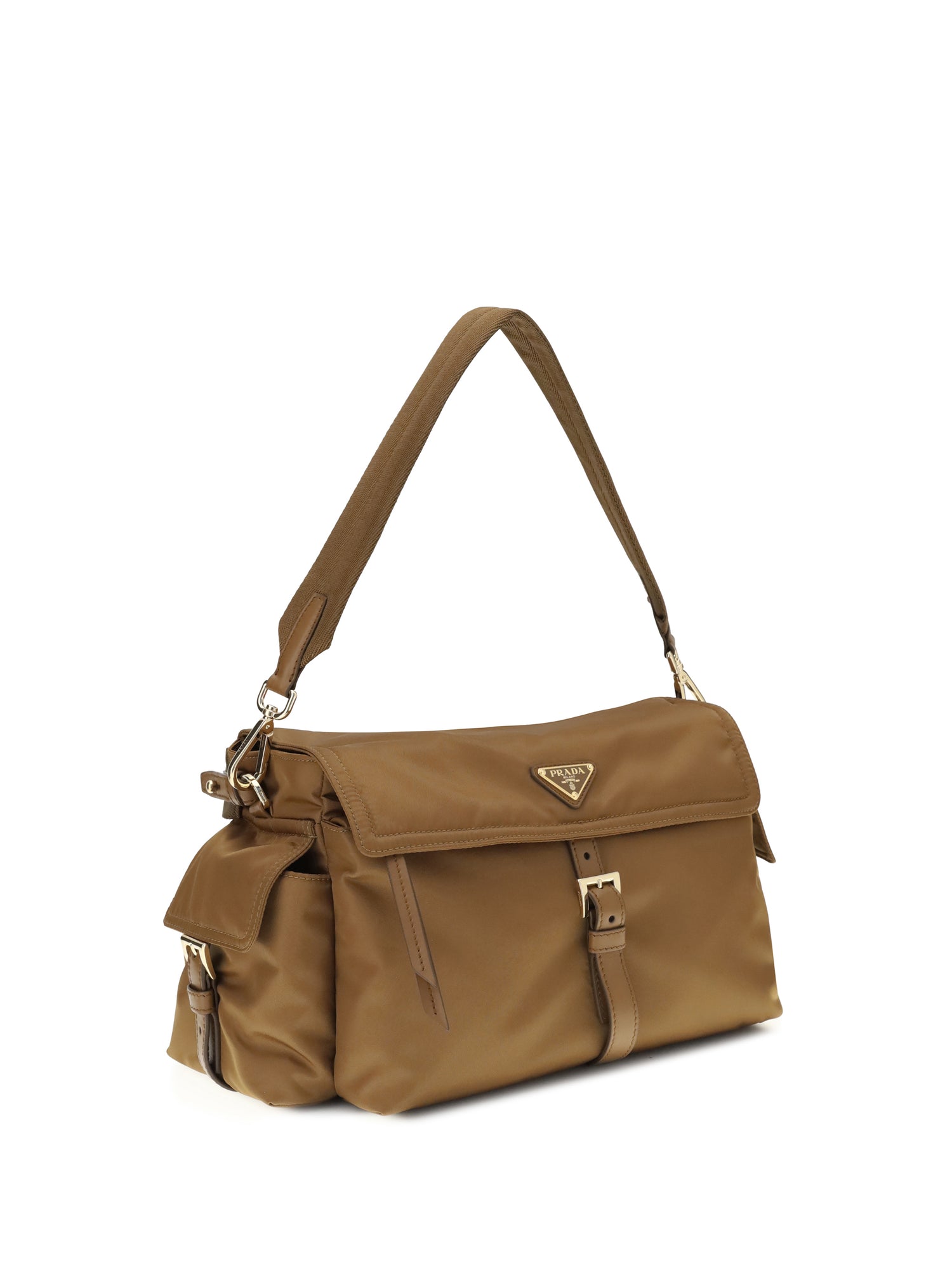 PRADA OS re-nylon explore large shoulder bag