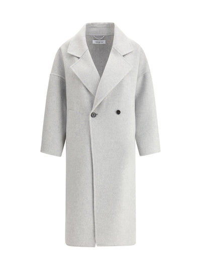 double-breasted long coat