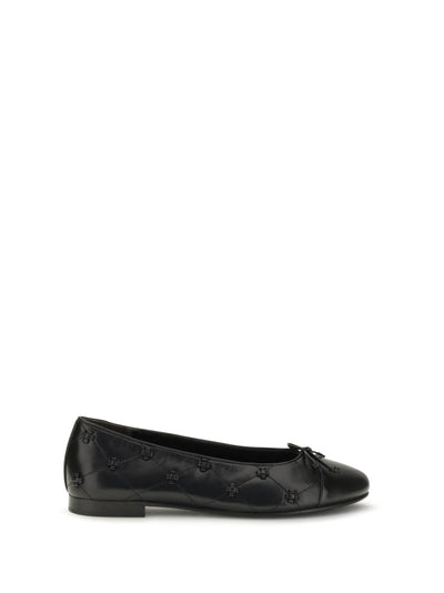 bunny knot pointed ballerinas