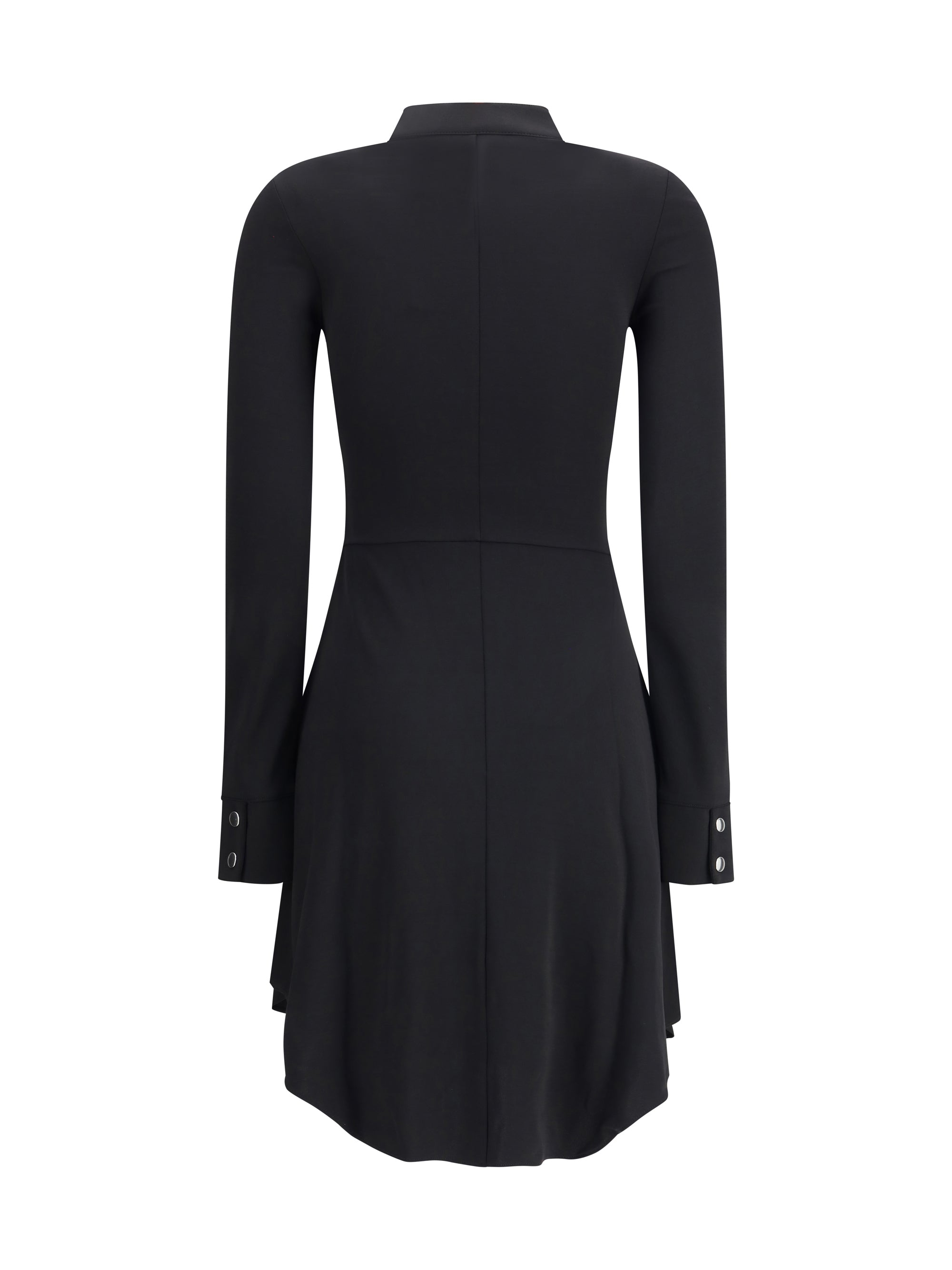 COURRÈGES 38 zippered jersey biker dress