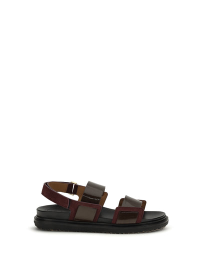 double-strap fussbett sandals