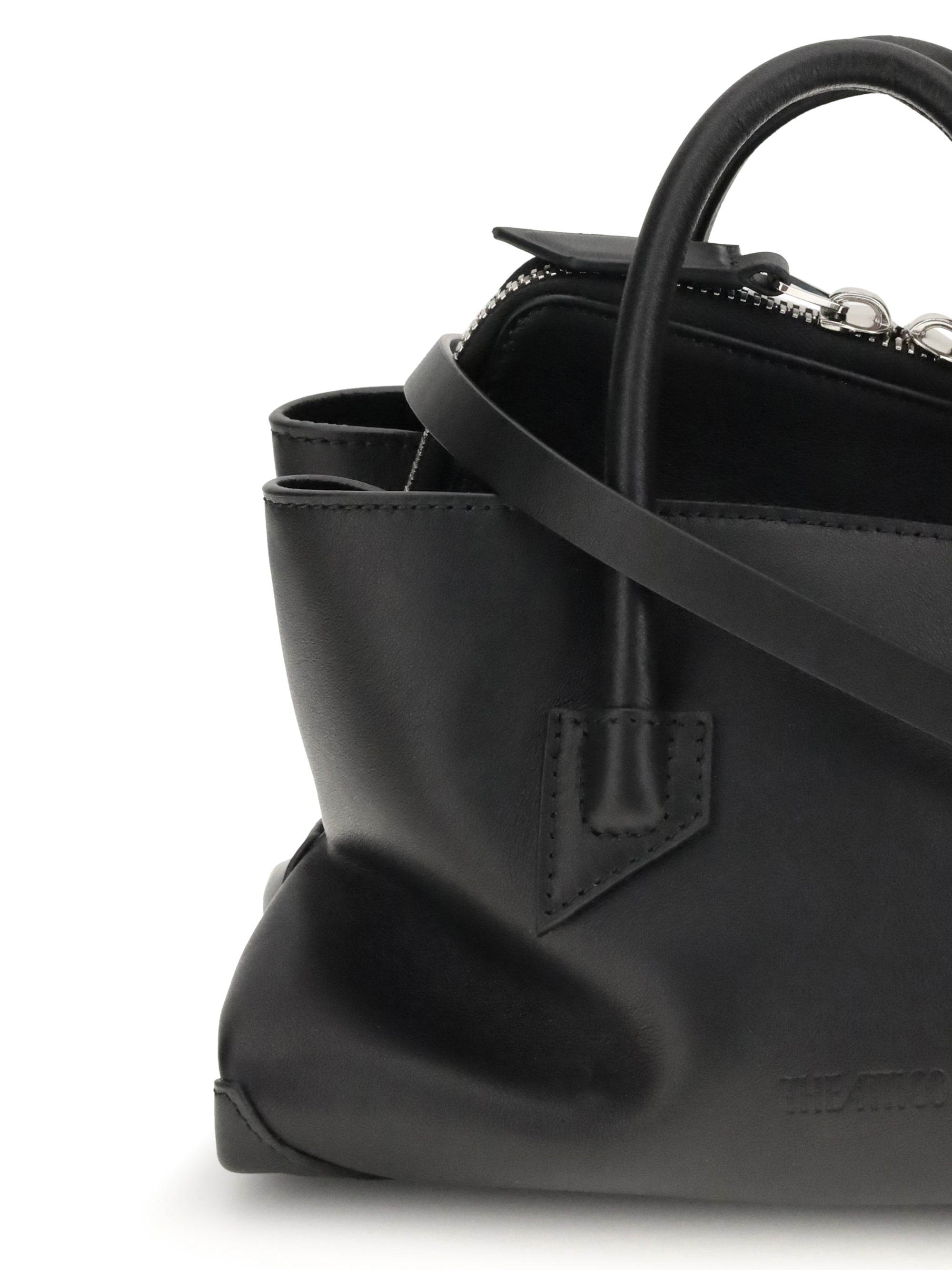 THE ATTICO OS la passeggiata mini leather handbag