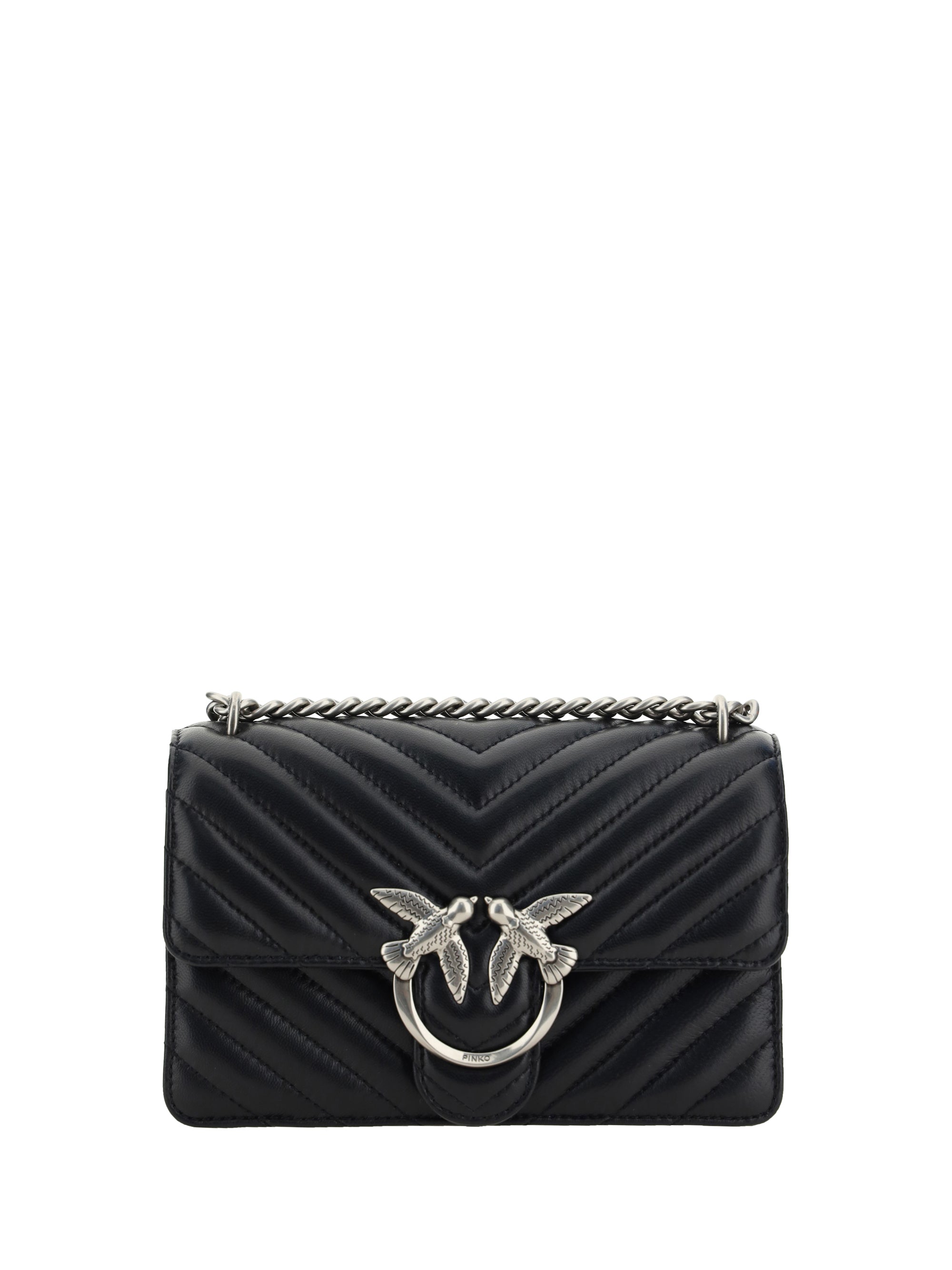 PINKO OS mini love shoulder bag